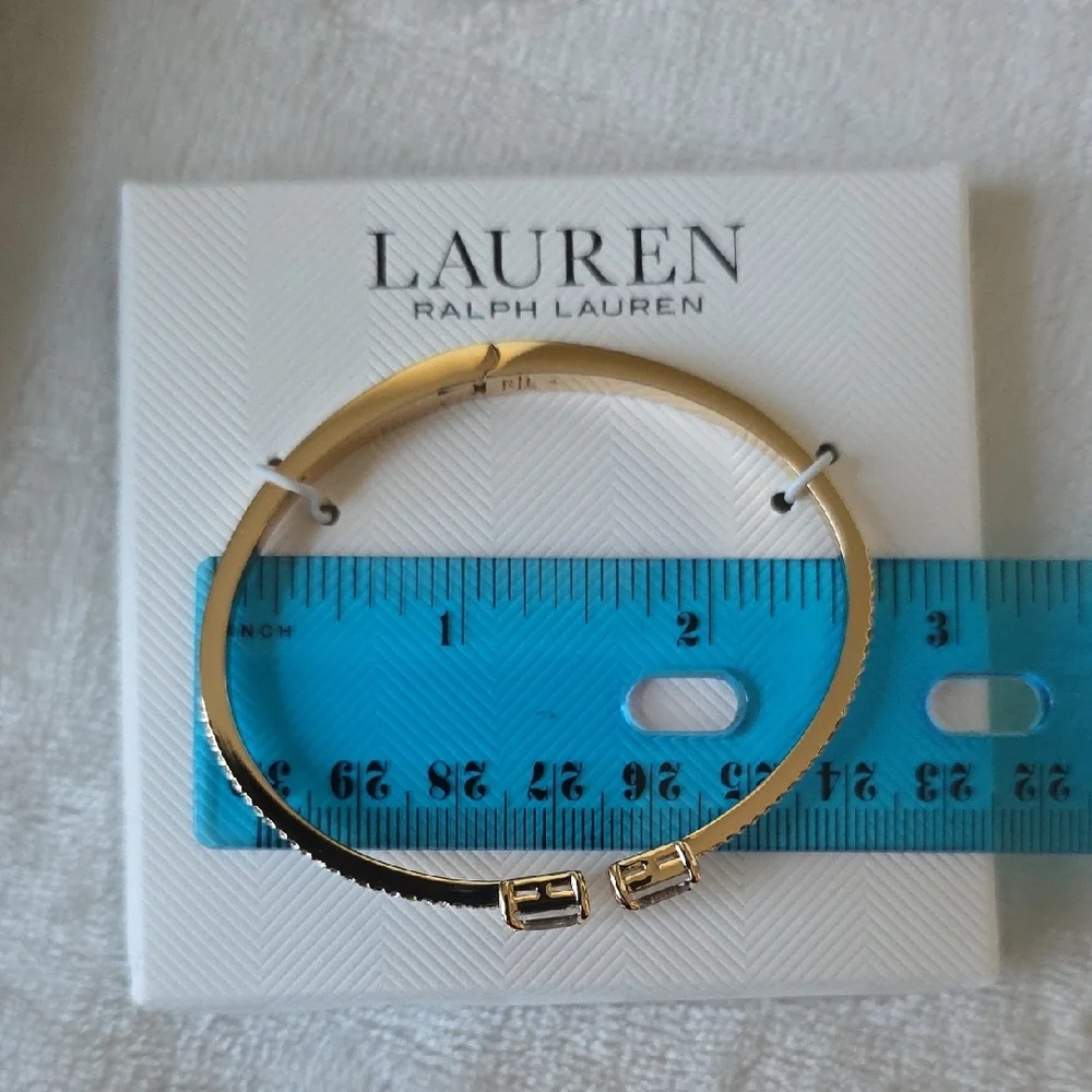 Lauren Ralph Lauren Gold Bracelet with Silver Details‎